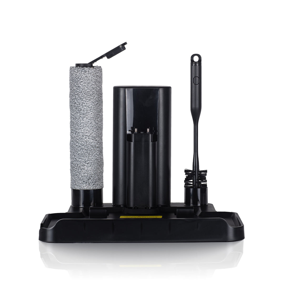 Aspirador de pó inteligente sem fios Vileda Pure Clean S5 Plus para água e pó | Leve para fácil manuseamento | Com dois depósitos para separação de água limpa e suja | Função de auto-limpeza