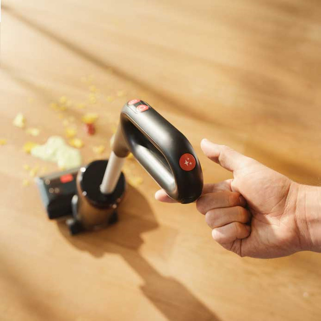 Aspirador de pó inteligente sem fios Vileda Pure Clean S5 Plus para água e pó | Leve para fácil manuseamento | Com dois depósitos para separação de água limpa e suja | Função de auto-limpeza