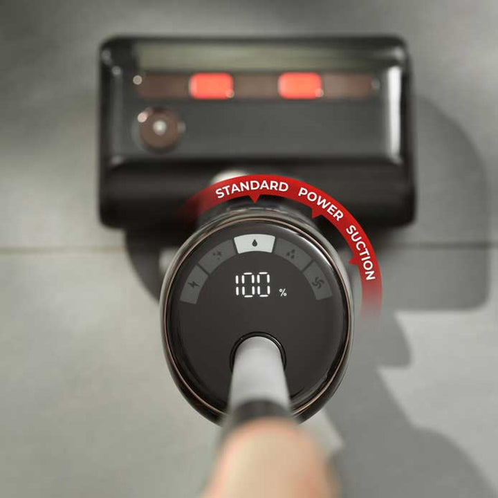 Aspirador de pó inteligente sem fios Vileda Pure Clean S5 Plus para água e pó | Leve para fácil manuseamento | Com dois depósitos para separação de água limpa e suja | Função de auto-limpeza