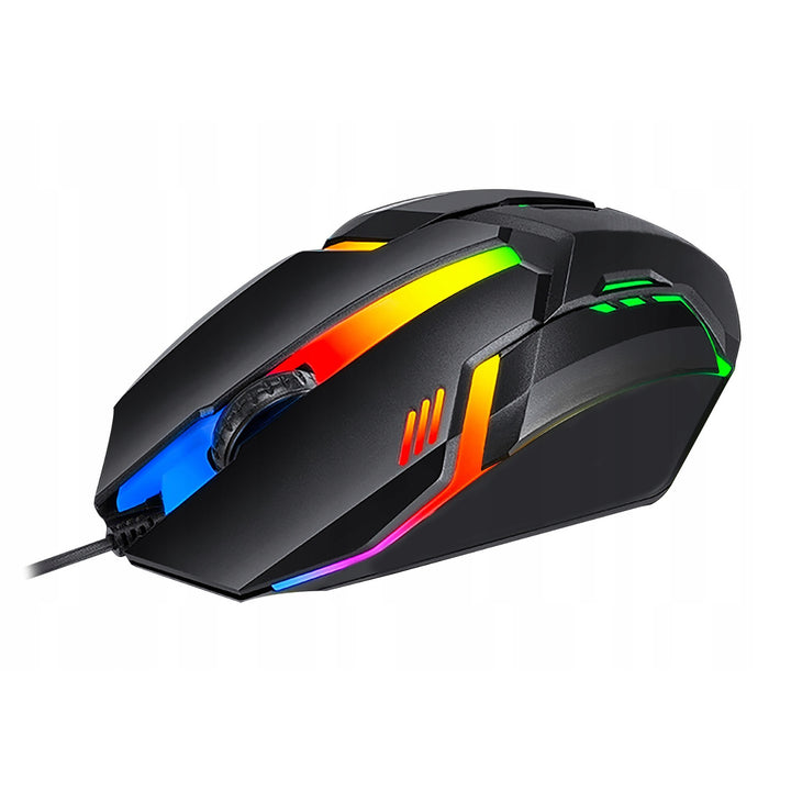 Ratón para juegos Vakoss, retroiluminación RGB, 1000 ppp, TM-5133K