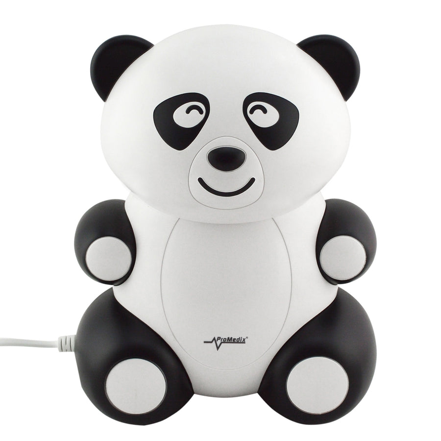 Inalador, nebulizador, máscara e filtro Promedix PR-812 Panda Baby + termómetro médico infravermelho sem contacto Promedix PR-960