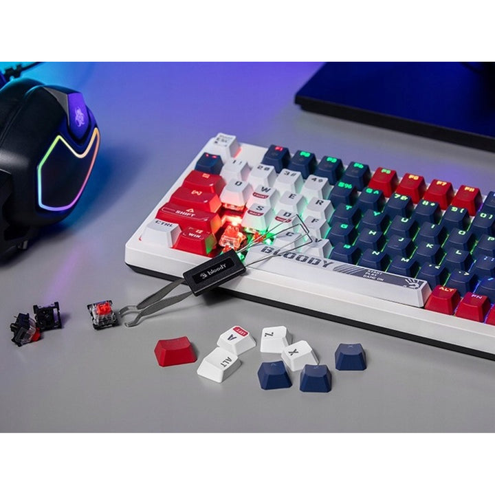 A4TECH BLOODY S98 USB Sports Navy Teclado Mecánico (Interruptores BLMS Red Plus)