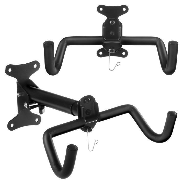 Suporte de parede para bicicleta Maclean, horizontal, aço, carga máxima de 30 kg, MC-484, 2 peças