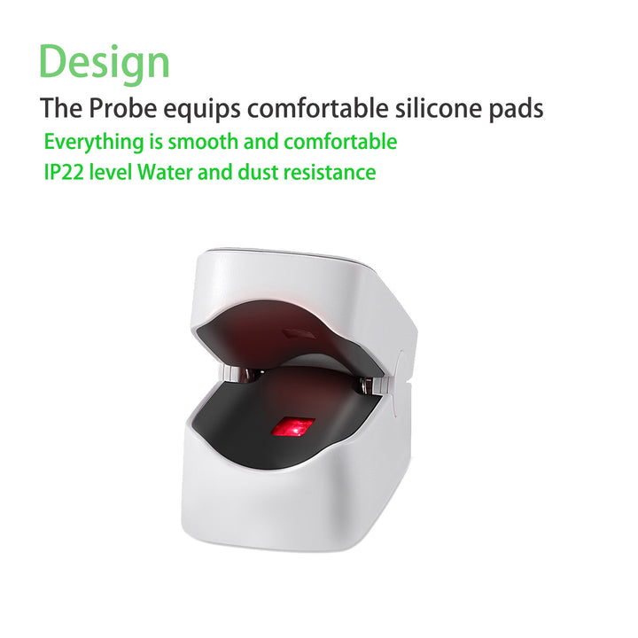 Oxímetro de pulso médico Promedix PR-870 com LED HD de 1,5" + termómetro médico infravermelho sem contacto Promedix PR-960