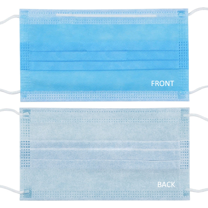 Promedix inhalador nebulizador inalámbrico portátil / de mano, kit, mascarillas, PR-835 + 2x Mascarillas médicas CE EN 14683:2019 - kit - color azul 10 piezas Promedix PR-280 BFE>98%...