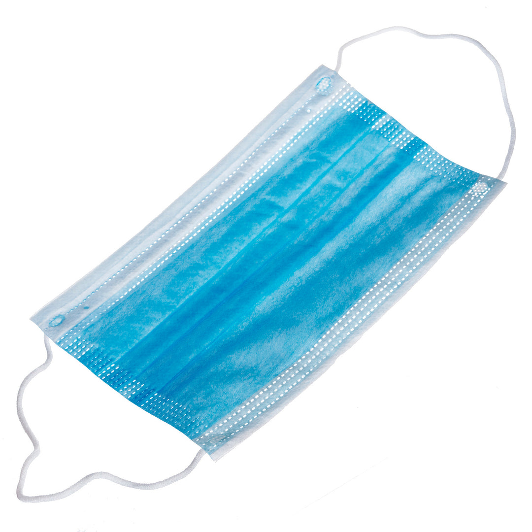 Promedix inhalador nebulizador inalámbrico portátil / de mano, kit, mascarillas, PR-835 + 2x Mascarillas médicas CE EN 14683:2019 - kit - color azul 10 piezas Promedix PR-280 BFE>98%...