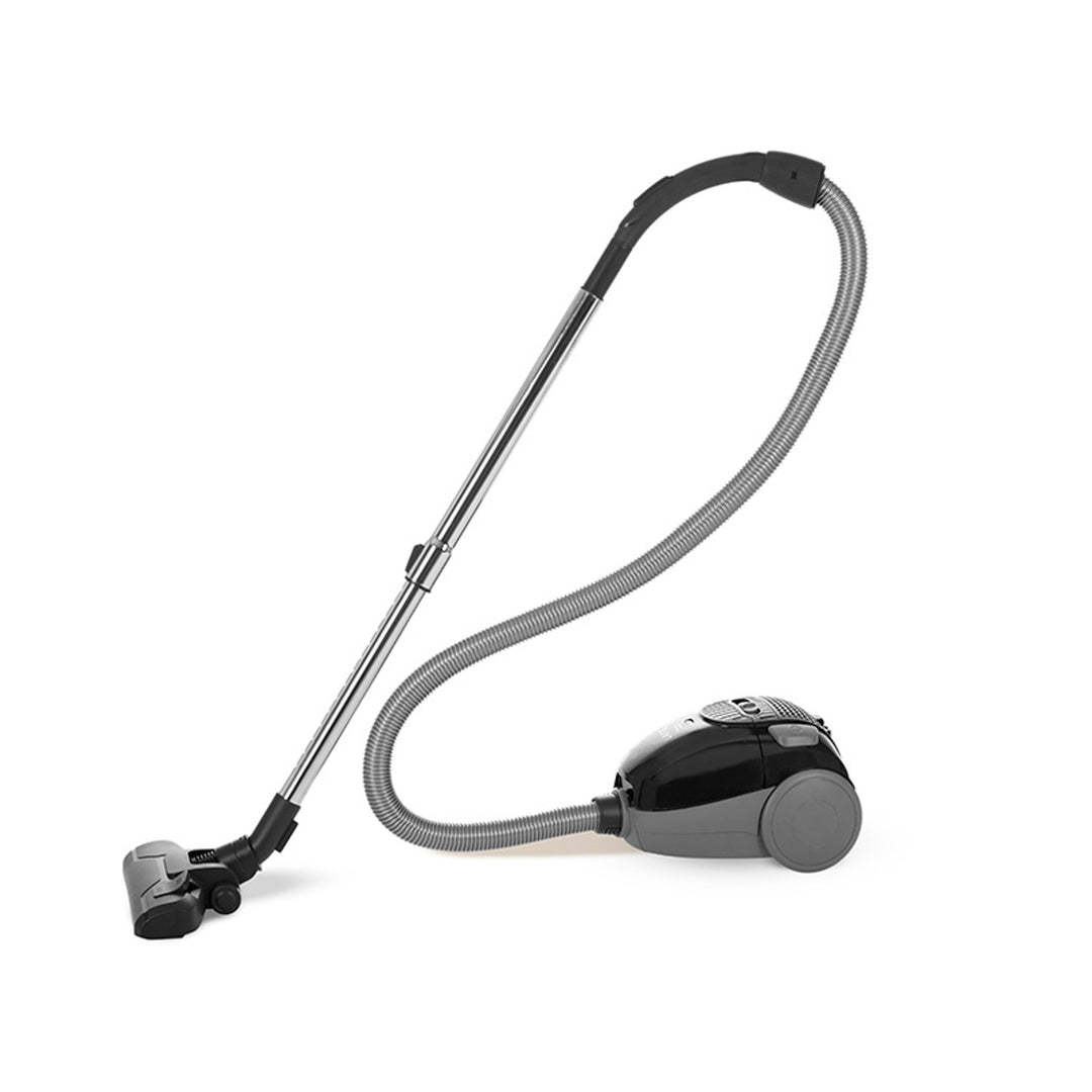 Aspirador Lafe com saco, sistema de tripla filtragem, 800 W, preto, compacto S