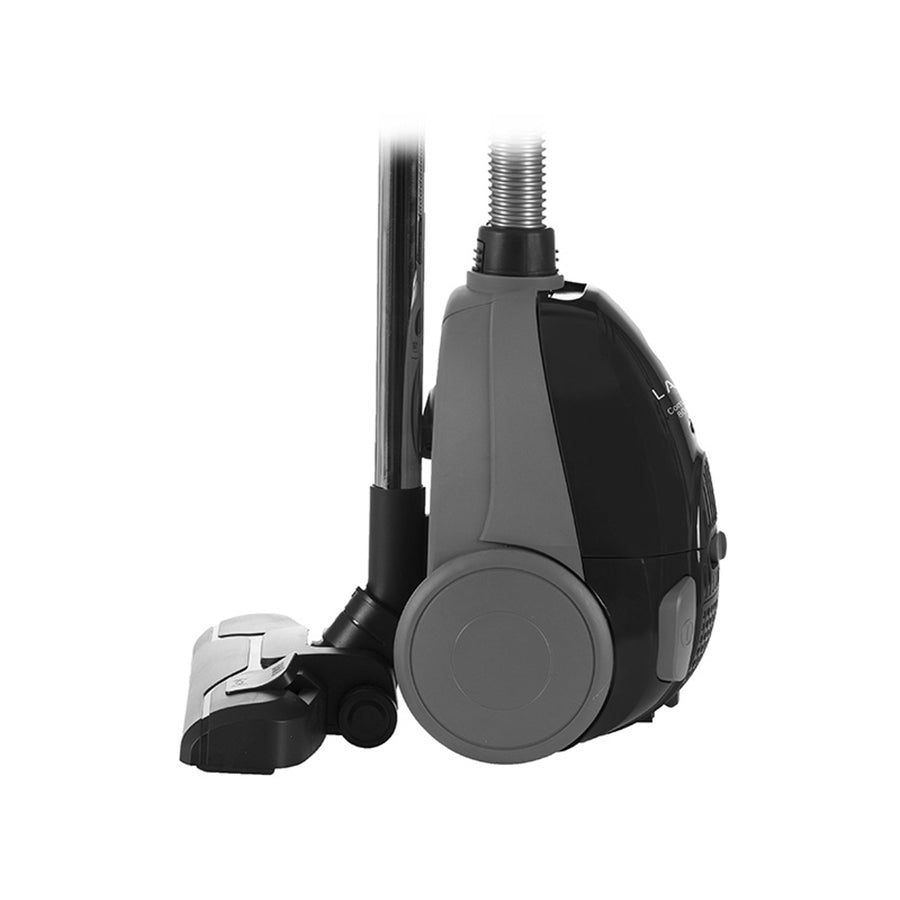 Aspirador Lafe com saco, sistema de tripla filtragem, 800 W, preto, compacto S
