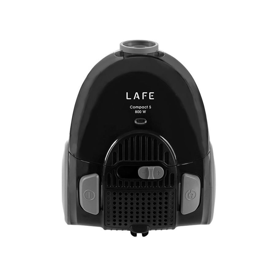 Aspirador Lafe com saco, sistema de tripla filtragem, 800 W, preto, compacto S