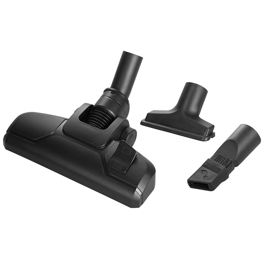 Aspirador Lafe com saco, sistema de tripla filtragem, 800 W, preto, compacto S