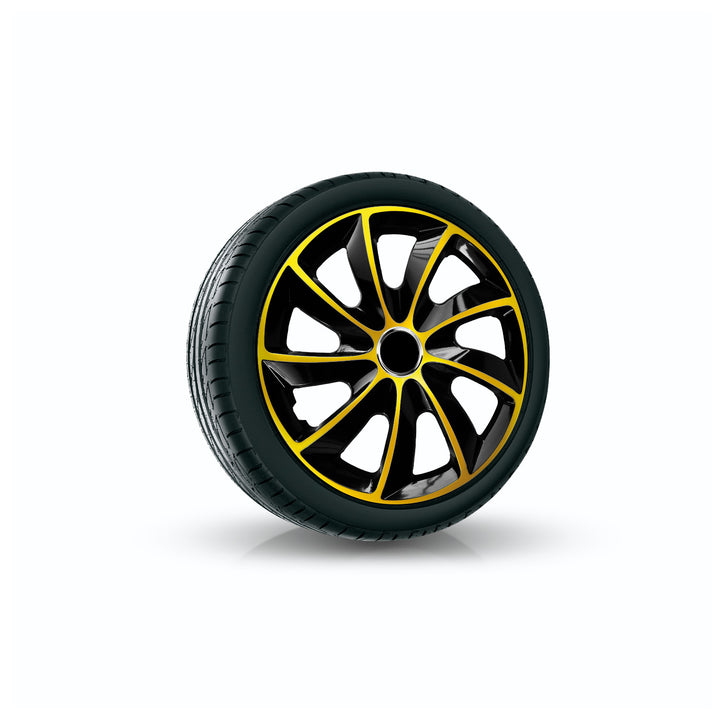 Tapacubos universal 17'' NRM Stig Extra dorado/negro 1 pieza
