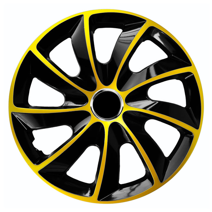 Tapacubos universal 17'' NRM Stig Extra dorado/negro 1 pieza