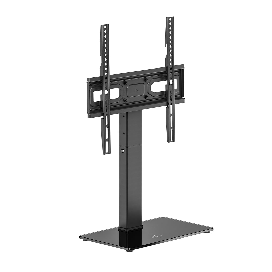 Soporte de TV universal Maclean, para mueble RTV, soporte, máx. 40kg, máx. VESA 400x400, ajuste de altura e inclinación, para televisores de 32-65", MC-1240