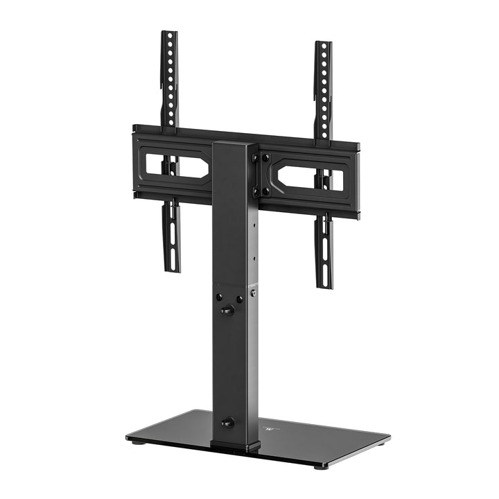 Soporte de TV universal Maclean, para mueble RTV, soporte, máx. 40kg, máx. VESA 400x400, ajuste de altura e inclinación, para televisores de 32-65", MC-1240
