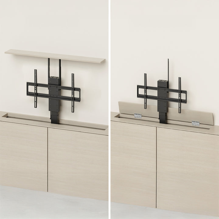 Agarre eléctrico de techo y suelo, extraíble Maclean, 43''-88'', VESA 600x400, máx. 60kg, 100-240V AC,50/60Hz