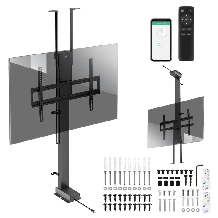 Agarre eléctrico de techo y suelo, extraíble Maclean, 43''-88'', VESA 600x400, máx. 60kg, 100-240V AC,50/60Hz