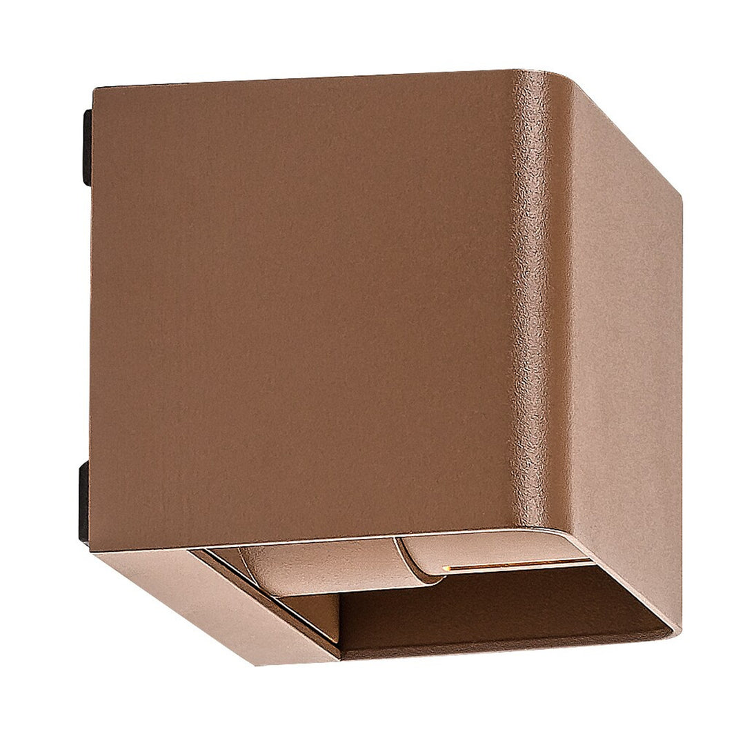 Rabalux Hallstatt Aplique de exterior 10W IP54 marrón