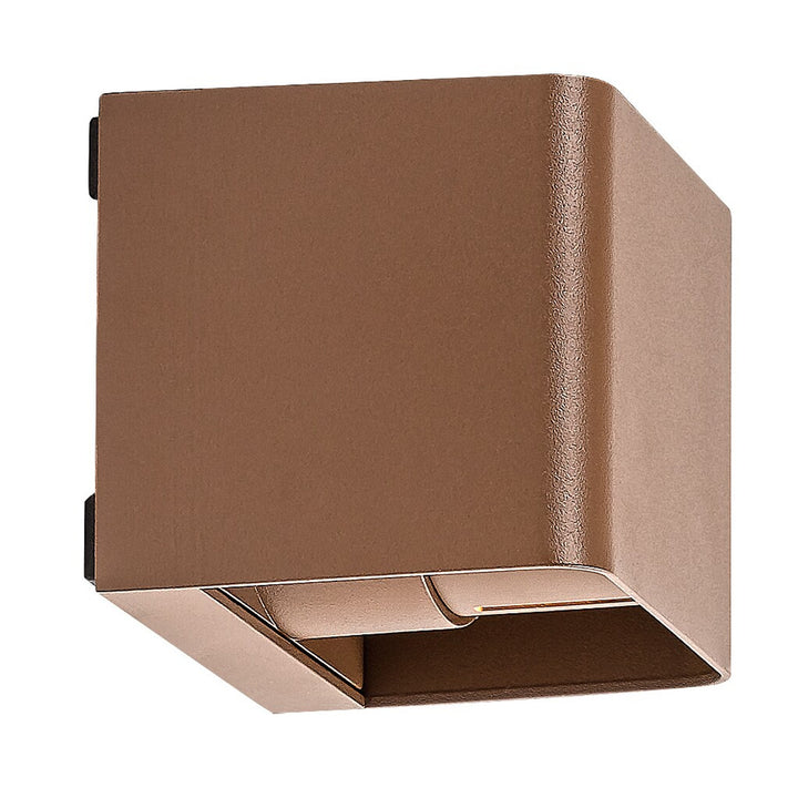 Rabalux Hallstatt Aplique de exterior 10W IP54 marrón