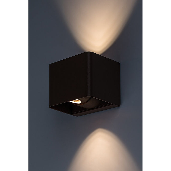 Rabalux Hallstatt Aplique de exterior 10W IP54 marrón