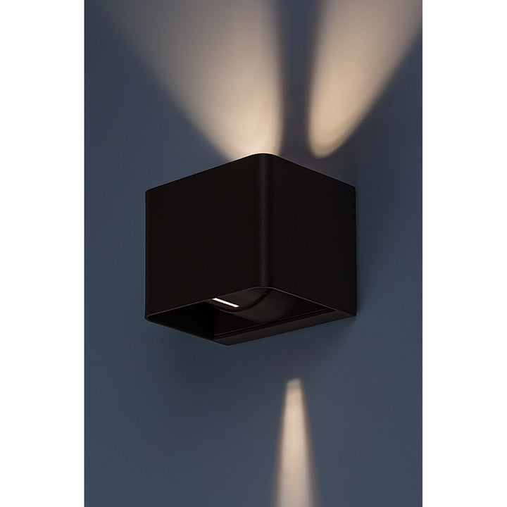 Rabalux Hallstatt Aplique de exterior 10W IP54 marrón