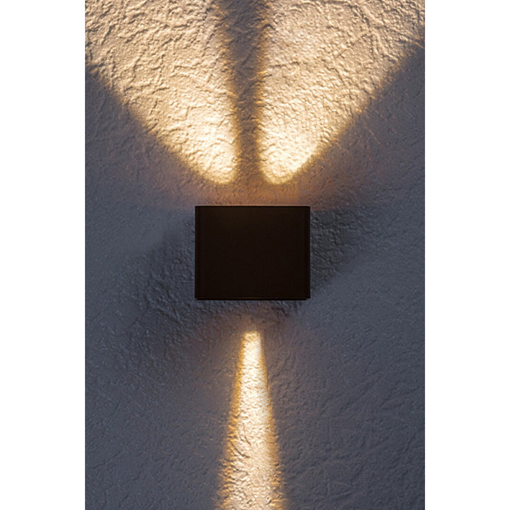 Rabalux Hallstatt Aplique de exterior 10W IP54 marrón