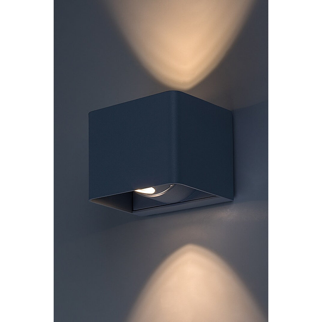 Rabalux Hallstatt Aplique de exterior 10W IP54 gris