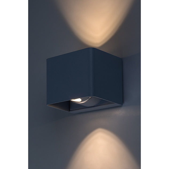 Rabalux Hallstatt Aplique de exterior 10W IP54 gris