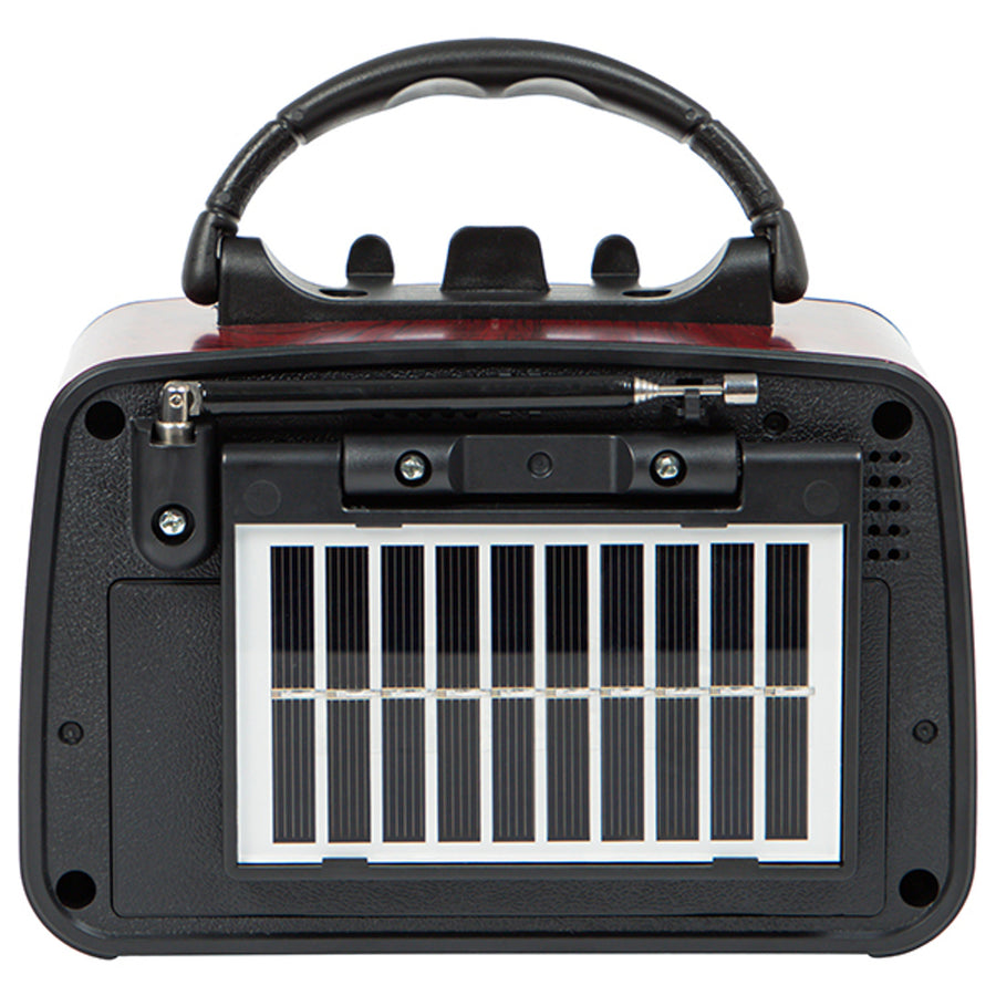 Rádio portátil BLOW Solar Analógico AM/FM BT RA10, AUX, USB, TWS