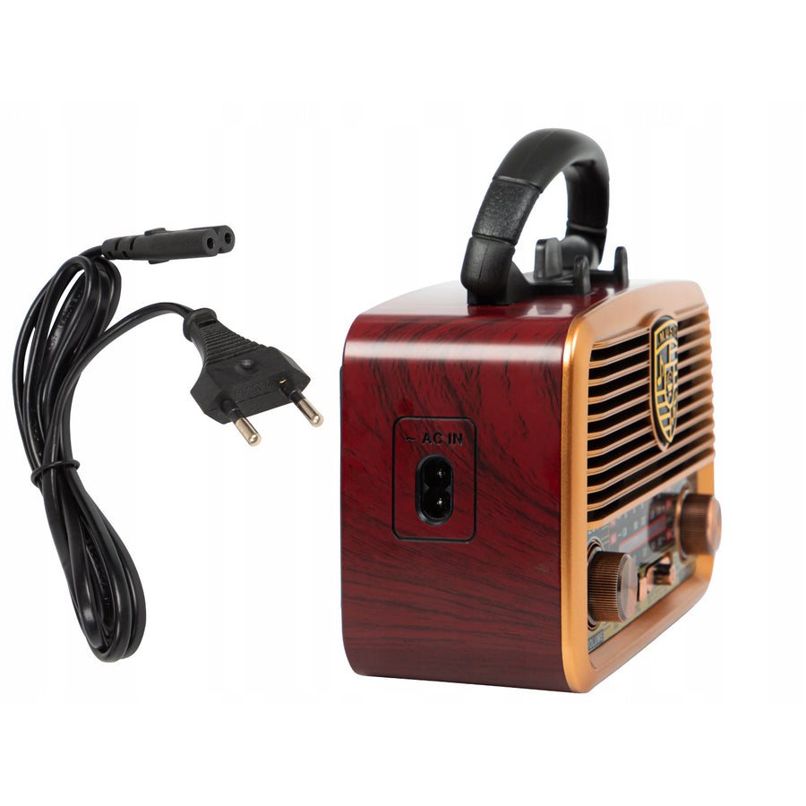 Rádio portátil BLOW Solar Analógico AM/FM BT RA10, AUX, USB, TWS
