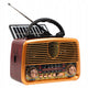 Rádio portátil BLOW Solar Analógico AM/FM BT RA10, AUX, USB, TWS