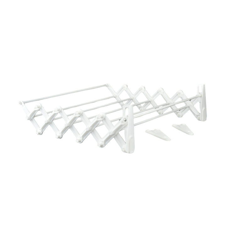 ABJ Secadora de ropa, de pared, plegable, blanca, 100 cm
