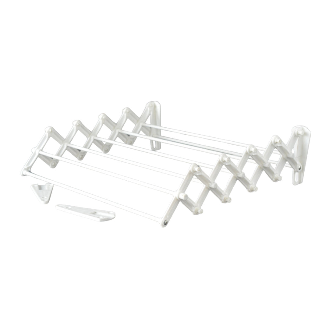 ABJ Secadora de ropa, de pared, plegable, blanca, 100 cm