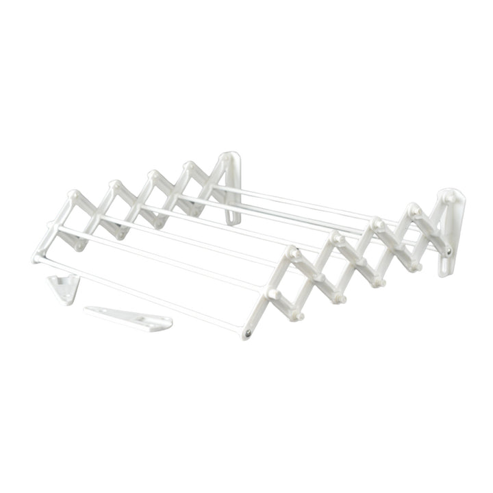 ABJ Secadora de ropa, de pared, plegable, blanca, 100 cm