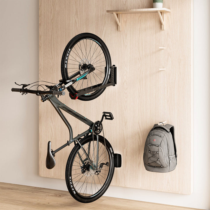 Aparcabicicletas de pared Maclean, 35 kg máx., MC-498, 2 piezas
