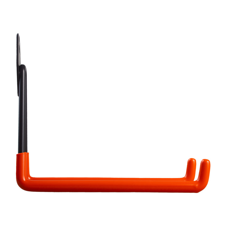 Suporte de parede Maclean Garage para pneus, ferramentas de jardim, escadas e mangueiras. Aço, carga máxima de 70 kg, MC-442 + MC-443 (carga máxima de 50 kg) + MC-444 (carga máxima de 25 kg)
