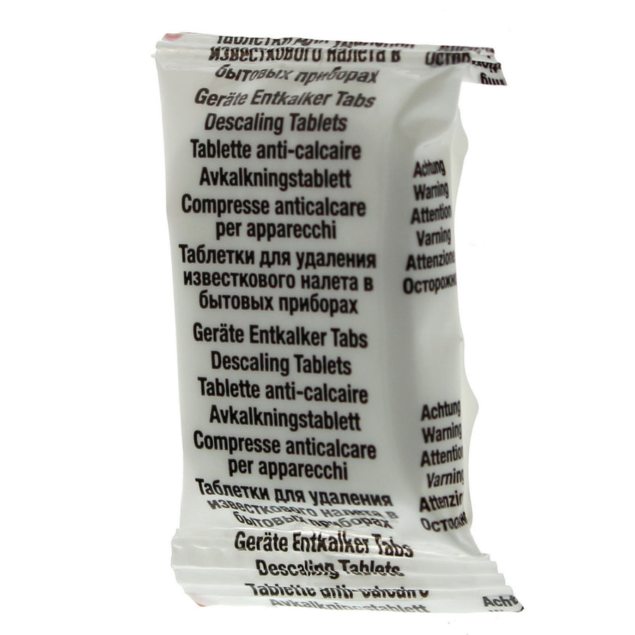 Pastilhas descalcificantes para máquinas de café expresso, 6 peças, universais, Scanpart
