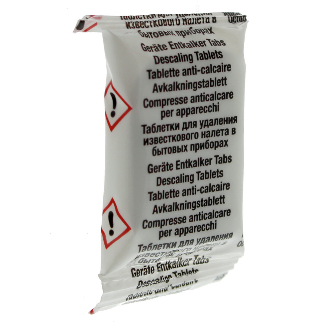 Pastillas desincrustantes para cafeteras espresso, 6 piezas, universal, Scanpart