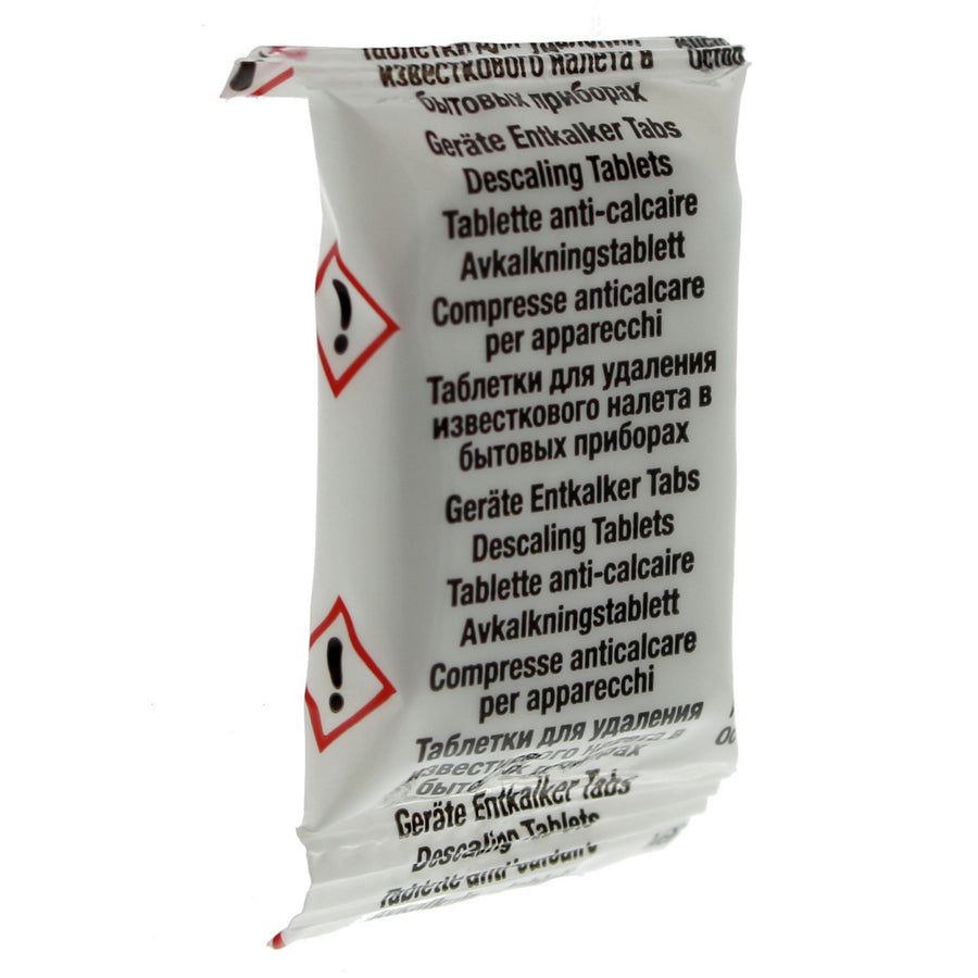 Pastilhas descalcificantes para máquinas de café expresso, 6 peças, universais, Scanpart