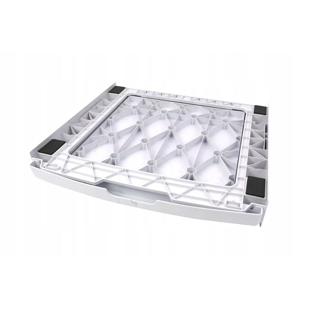 Conexión universal para lavadora-secadora, estante extraíble, 60 cm, blanco, Scanpart