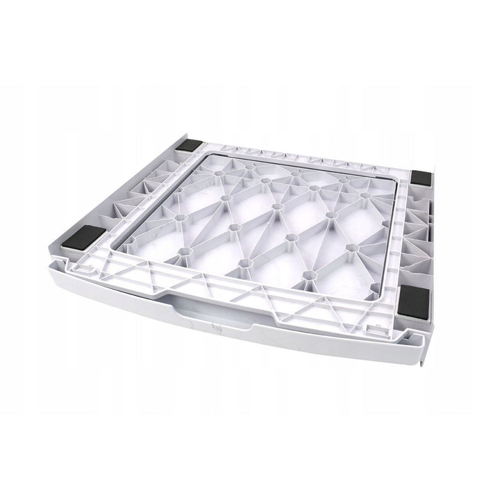 Conexión universal para lavadora-secadora, estante extraíble, 60 cm, blanco, Scanpart