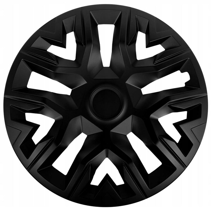 Tapacubos universales 14'' NRM The Best negro mate 4 piezas