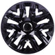 Tampões universais 14'' NRM Perfecto lacado preto 4 peças