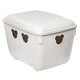 Balde do lixo Branq, 40 l, resistente, branco antigo, Bear