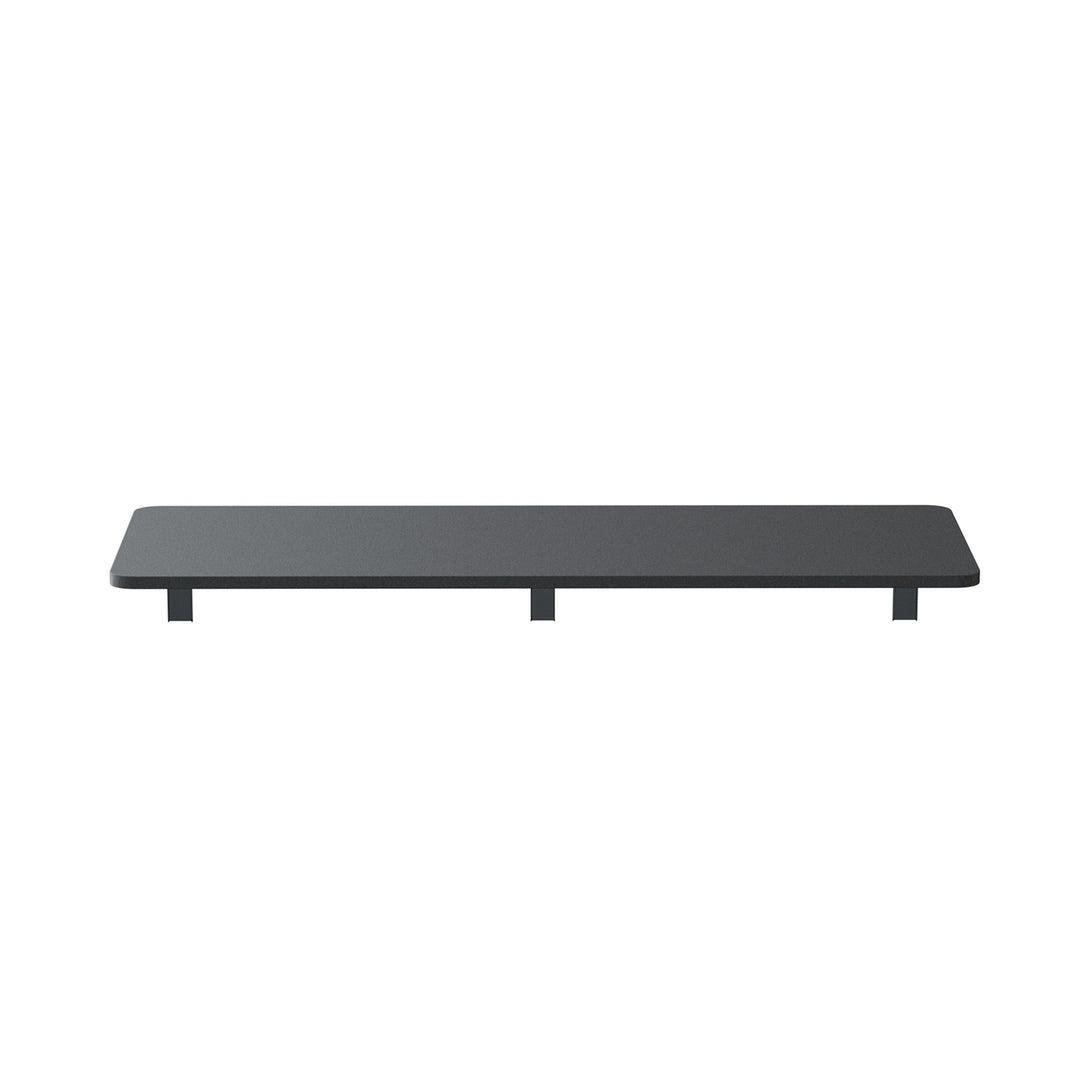 Estante/top plegable Maclean, negro, 100x40 cm, máx. 50 kg, MC-128 B