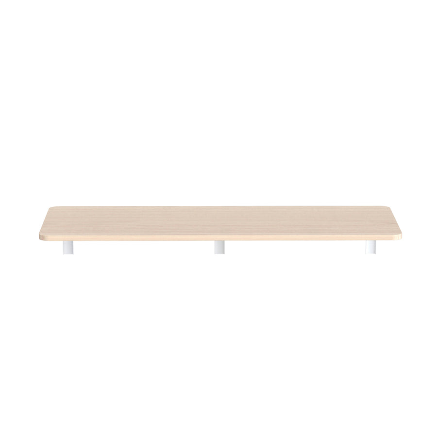 Maclean Estante / tablero plegable, color madera clara, 100x40cm, max. 50 kg, MC-128 WD