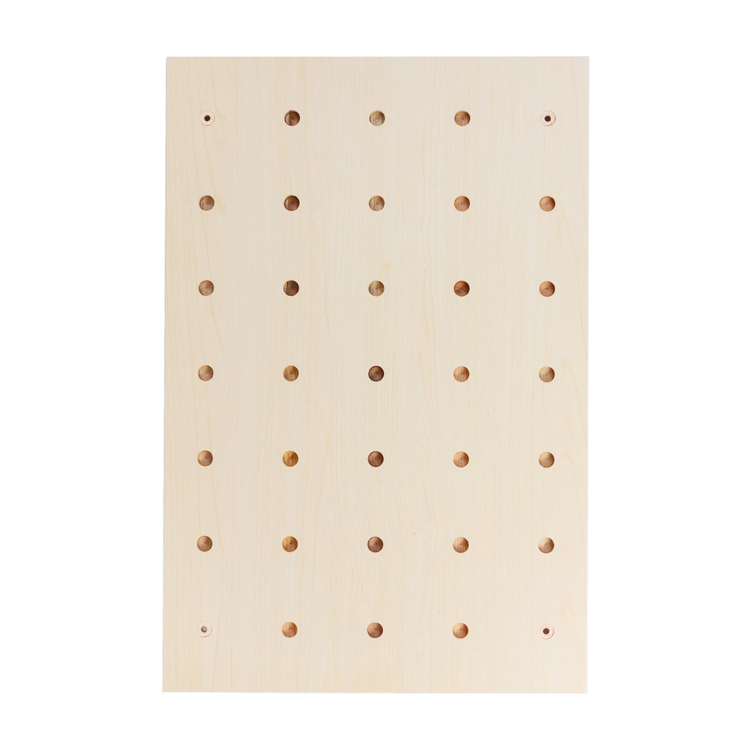 Organizador de madera para pizarra blanca Maclean, color madera clara, 40x60 cm, máx. 20 kg, MC-130 WD