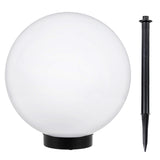 Luz solar GreenBlue, independente, jardim, esfera 25x25x58 cm, LED branco, GB166, pacote de 4