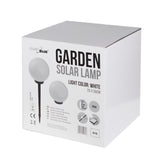Luz solar GreenBlue, independente, jardim, esfera 25x25x58 cm, LED branco, GB166, pacote de 4