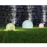 Luz solar GreenBlue, independente, jardim, esfera 25x25x58 cm, LED RGB, GB165, 4 peças