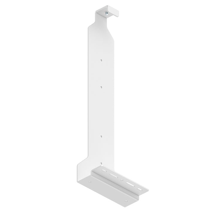 Suporte de parede NanoRS RS181 branco para PS5 com suporte para almofada, máx. 10 kg + Suporte de parede NanoRS RS180 branco para consola Playstation 5, máx. 10 kg